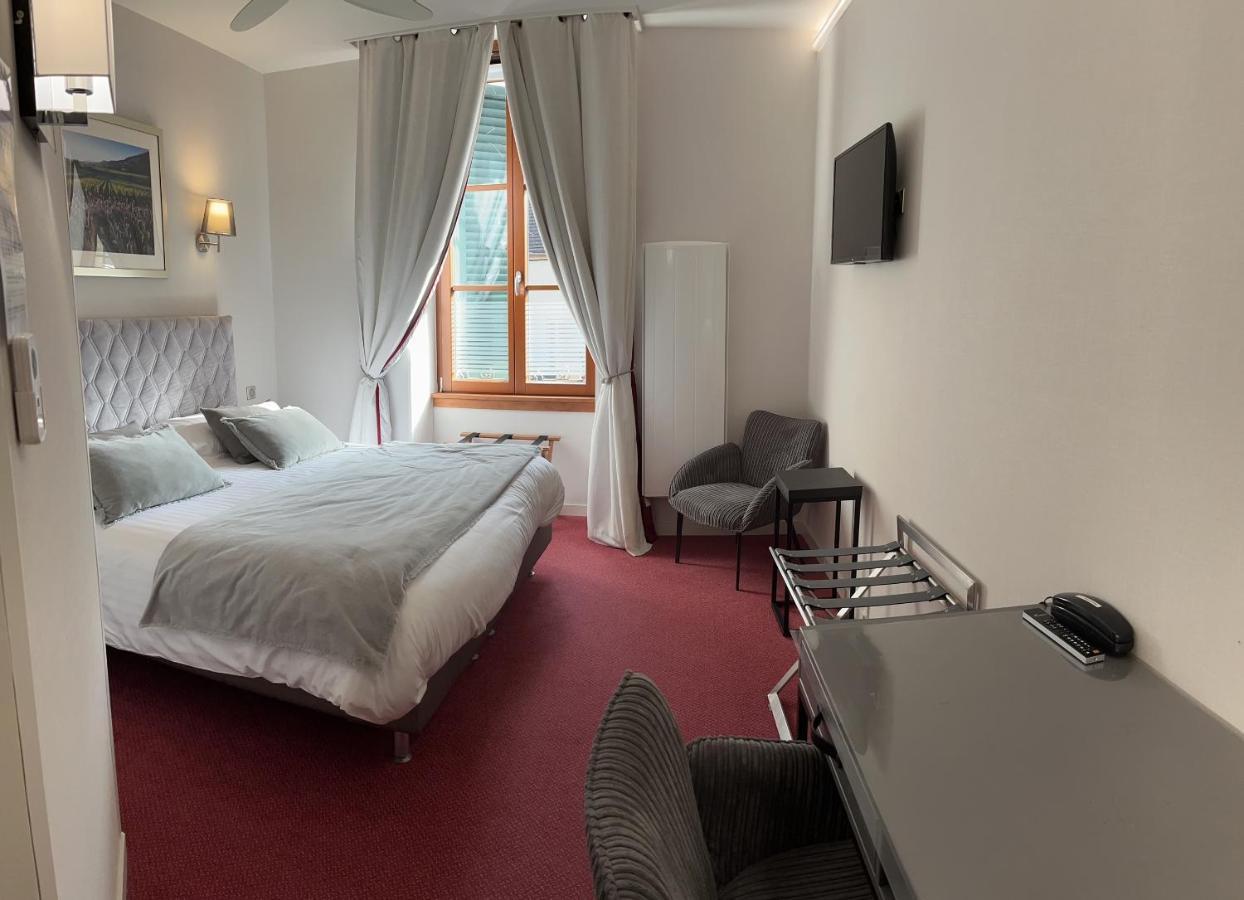 Logis Hotel Des Messageries Arbois Luaran gambar